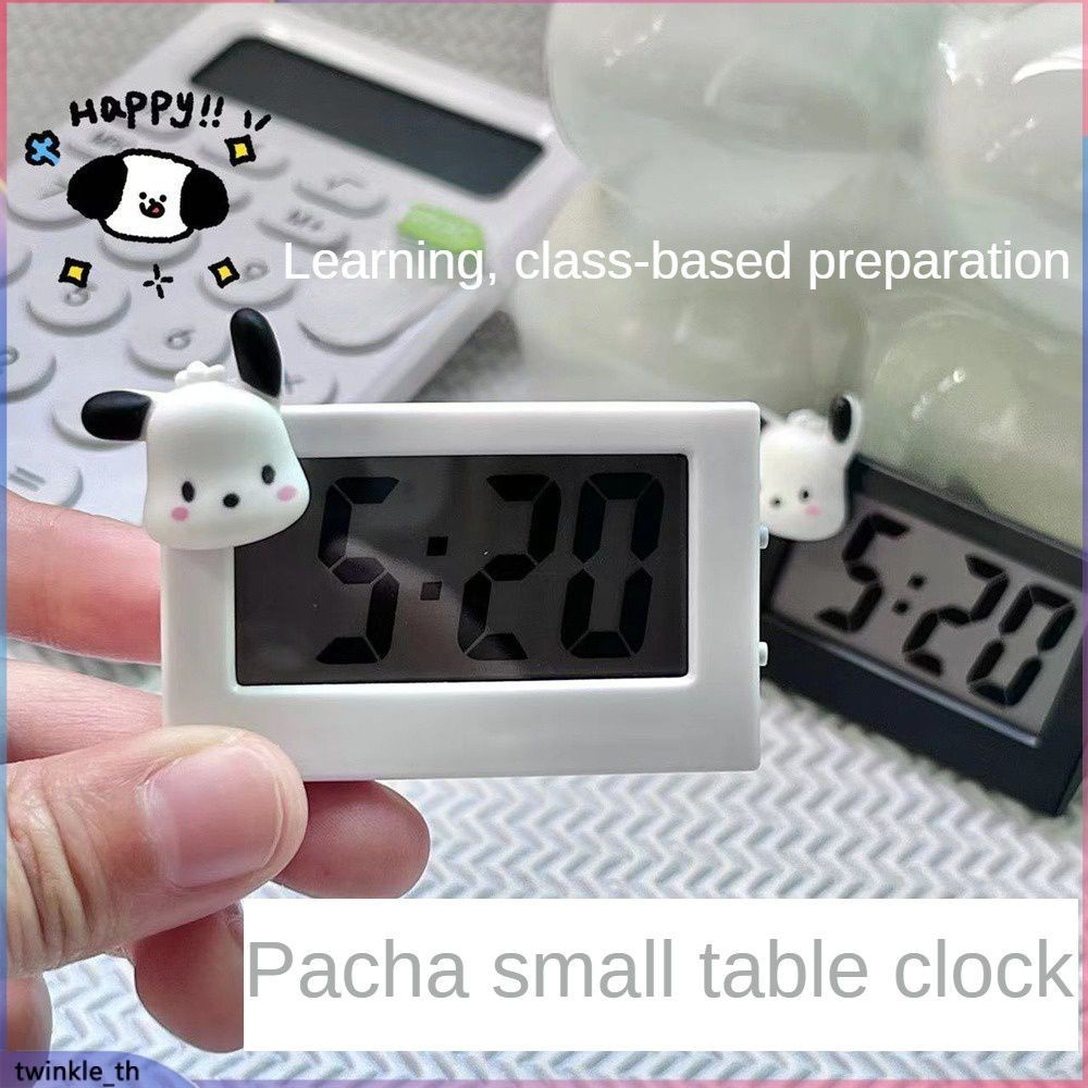 1 Pc Led Mini นาฬิกาดิจิตอลขนาดเล็กอิเล็กทรอนิกส์ Desktop Mute แบบพกพาโต๊ะเงียบจอแสดงผลสะดวกสบายตารางนาฬิกาปลุก (twinkle.th)