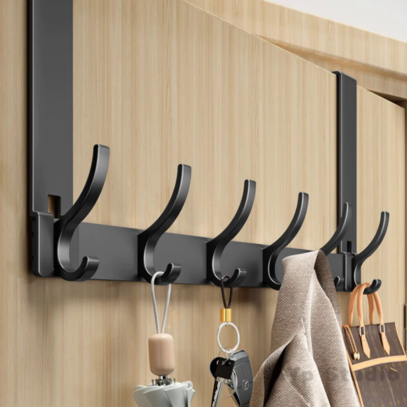 Door Hooks: Multipurpose Coat &amp; Towel Hanger, Space Saver