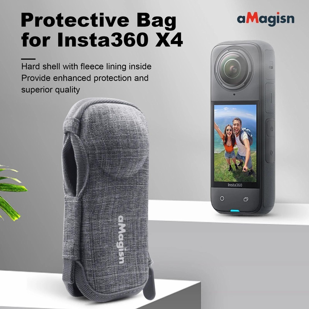 กระเป๋ากล้องแอคชั่น อุปกรณ์เสริม สําหรับ Insta360 X4 Insta360 X4 Mini
