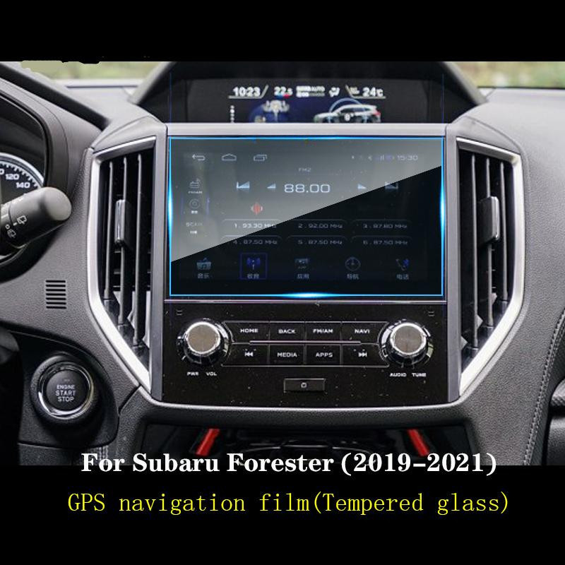 Hys ฟิล์มกระจกนิรภัยกันรอยหน้าจอ LCD GPS นําทาง กันรอยขีดข่วน อุปกรณ์เสริม สําหรับ Subaru Forester 2019-2021
