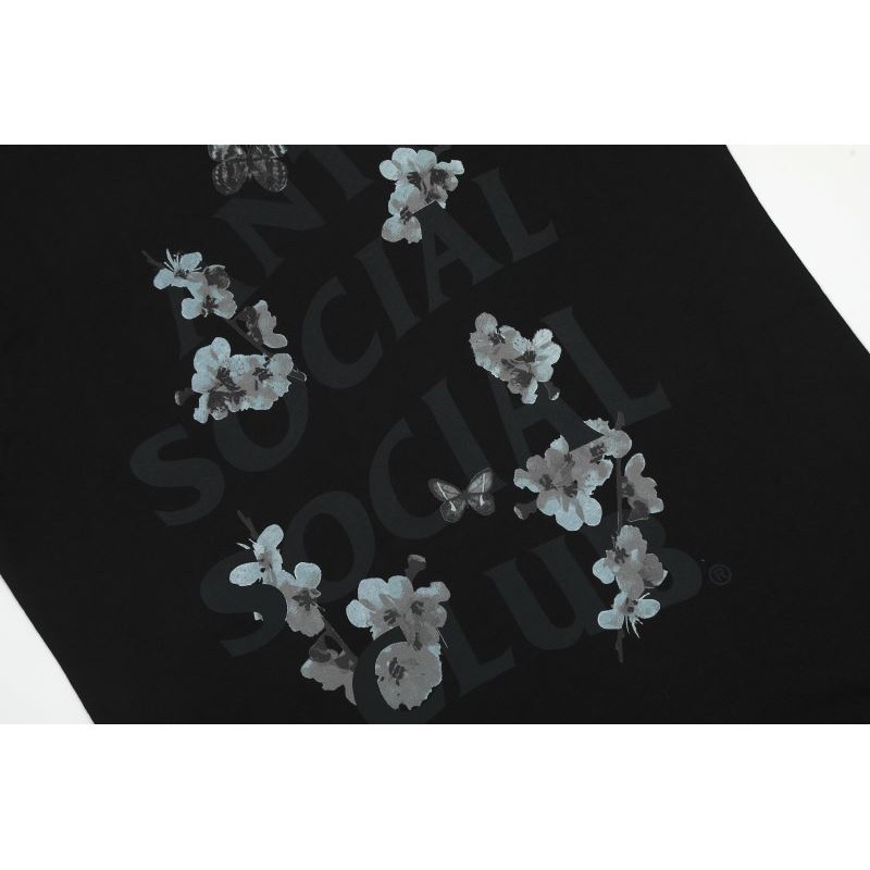 #T61 เสื้อยืด ผ้าฝ้าย พิมพ์ลายกราฟฟิตี้ และตัวอักษร และดอกไม้ และผีเสื้อ ขนาดใหญ่ แฟชั่นยอดนิยม สไตล์เกาหลี และวินเทจ สําหรับผู้ชาย และผู้หญิง