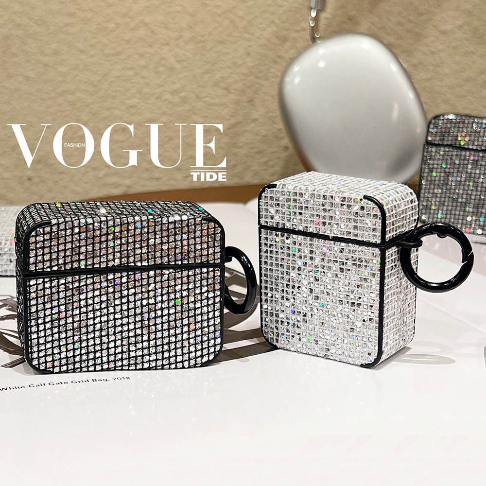 หรูหรา Bling Glitter สําหรับ AirPods Pro 2 สาว Lady Sequin สําหรับ AirPods Pro 2nd gen Funda สําหรับ AirPod 2 3 หูฟัง Coque