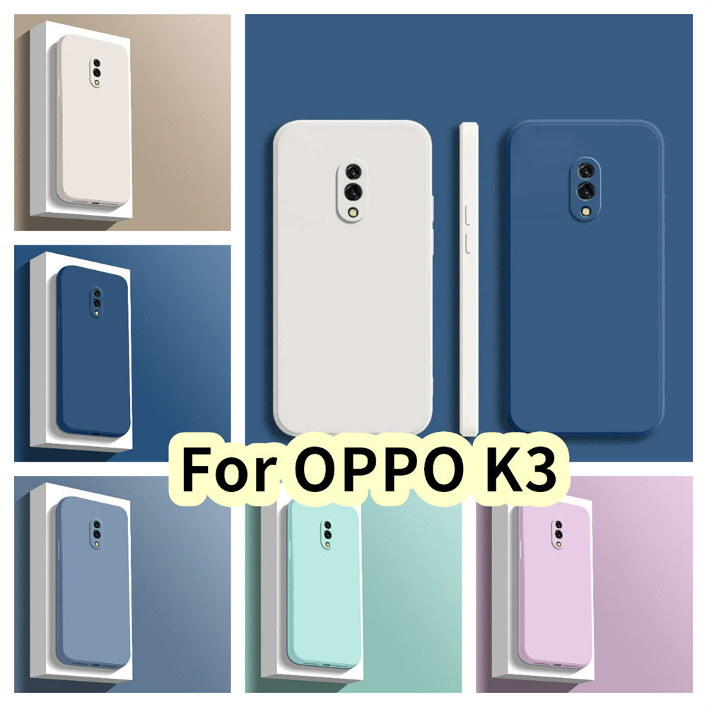 สําหรับ OPPO K3 Silicone Full Cover Case Drop and wear resistance Case Cover