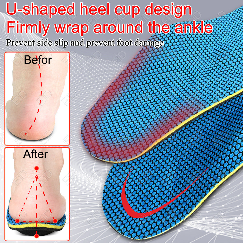 อัพเกรด Orthotic Sport Insoles สําหรับรองเท ้ า Sole Cushion t Arch Support Pad สําหรับ Plantar Fasciitis Running Insole สําหรับฟุตผู ้ หญิง