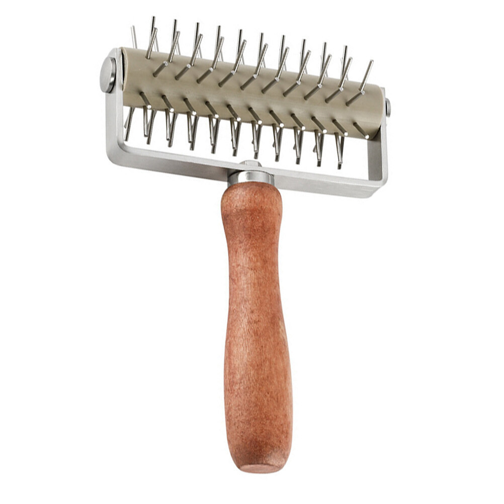 ขายส่ง Handle Roller Docker สแตนเลสพิซซ่าแป้ง Docker พิซซ่าพายเค้กเบเกอรี่เครื่องมือ