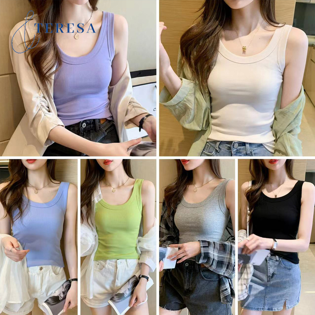 สไตล์หลักที่สวยงาม! เสื้อกล้ามสีขาวที่ทุกคนต้องมี