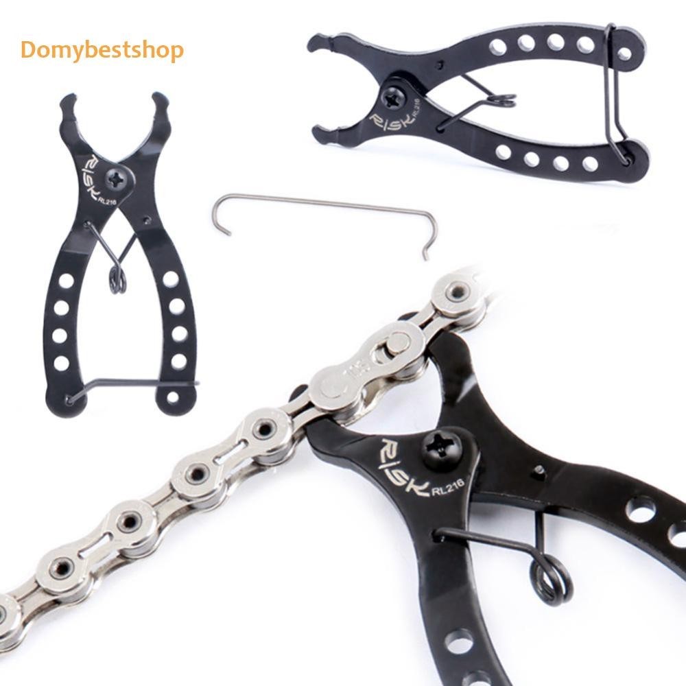[Domybestshop.th ] Risk Bicycle Mini Chain Quick Link Tool Bike Magic Buckle Removal Clamp