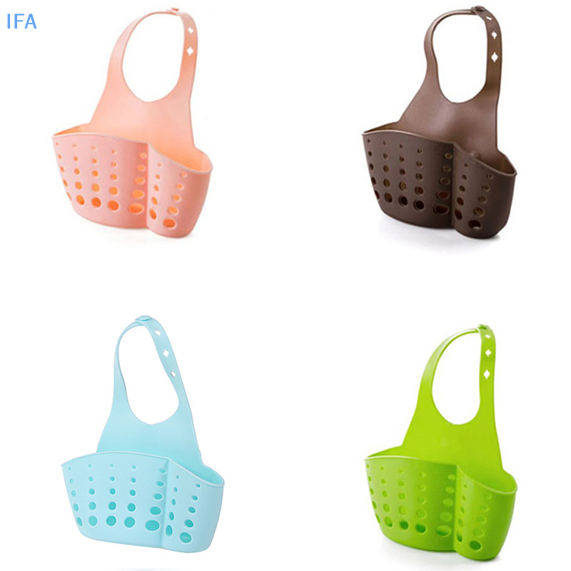 IFA ห้องครัวแบบพกพาแขวนท่อระบายน้ํากระเป๋าตะกร้า Bath Storage Gadget เครื่องมือ Sink Holder ดี
