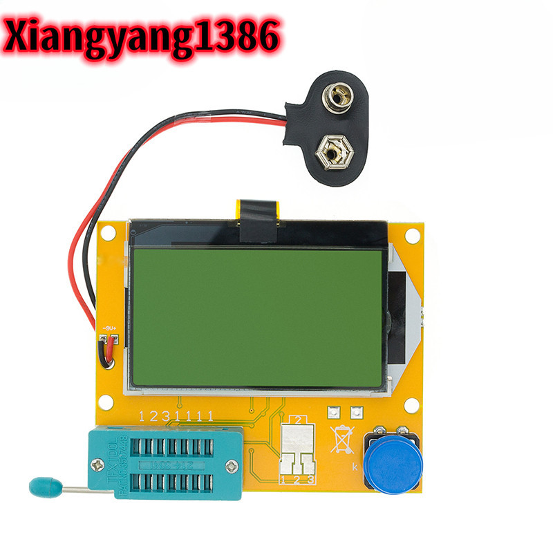 Lcr-t4 T3 12846 LCD ATMEGA328 Digital Transistor Tester Meter Backlight Diode Triode Capacitance ESR MOS/NPN L/C/R B03