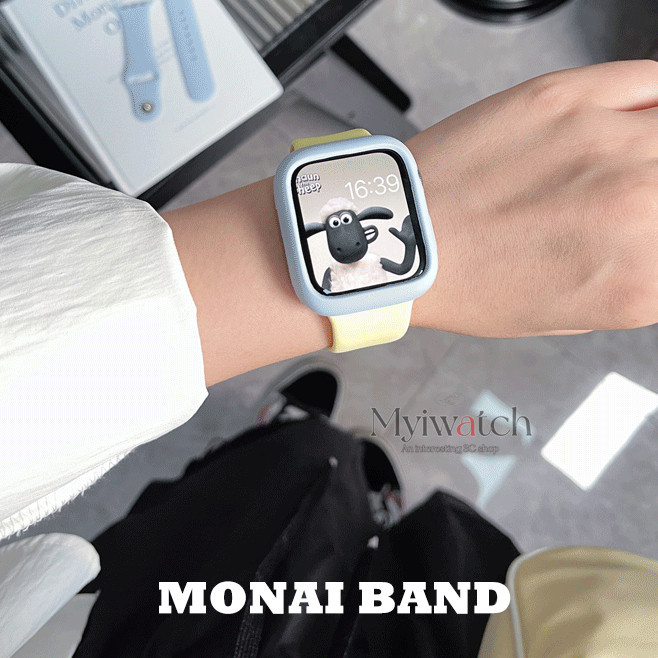 band+CasePandyสีซิลิโคนสําหรับIwatch Series 9 8 Ultra 7 6 5 4 SE 3 2 1 กีฬานาฬิกานุ่มสําหรับIwatch 49 มม.45 มม.41 มม.40 มม.44 มม.42 มม.38 มม.