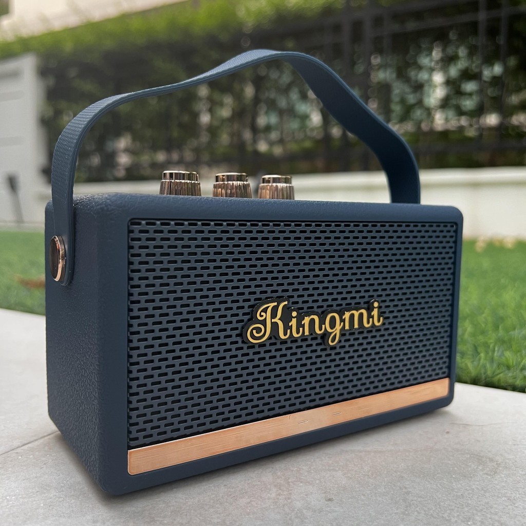 ส่งที่ไทย ลำโพงไร้สายบลูทู ธ กลางแจ้งเสียงแบบพกพาบ้านร็อคลำโพงเสียงเบสขนาดกะทัดรัดคุณภาพเสียงสูงลำโพงที่มีคุณภาพดี