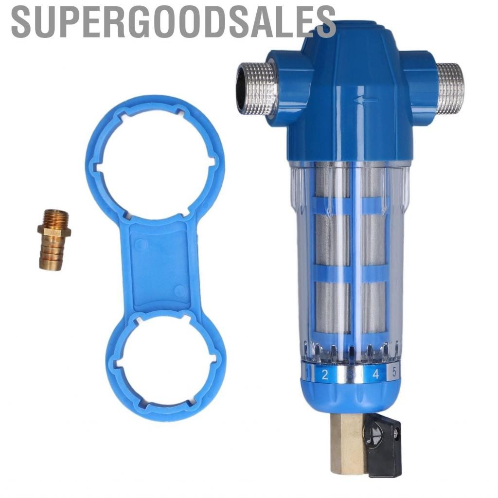 Supergoodsales G3/4 External Thread Backwash Filter Sediment Pipe Water Purification AP