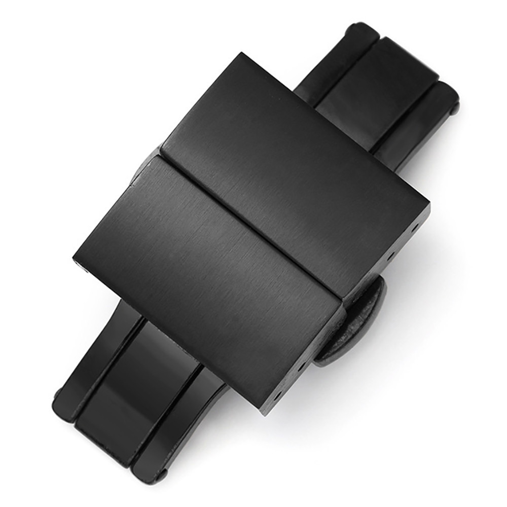 16 มม.18 มม.20 มม.22 มม.Deployment Buckle นาฬิกาสําหรับ Seiko Clasp สายเหล ็ ก Matte สแตนเลสหัวเข ็ มขัดนาฬิกาอุปกรณ ์ เสริม