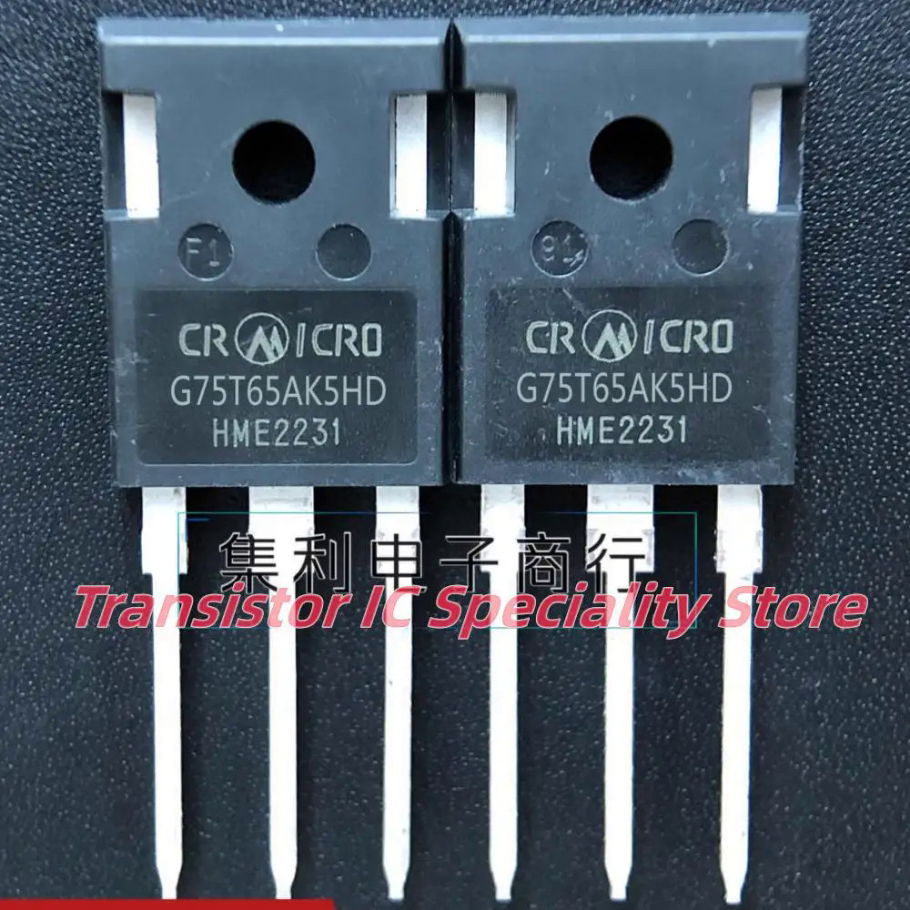 5PCS-10PCS G75T65AK5HD IGBT 75A650V CRG75T65AK5HD นําเข้าคุณภาพดีที่สุด