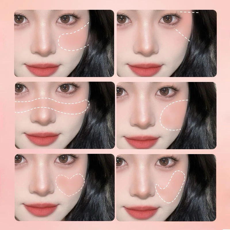 Fomix Blush บลัชออน-คอนทัวร์ เนื้อแน่น ปัดง่าย ติดทน thumbnail 5