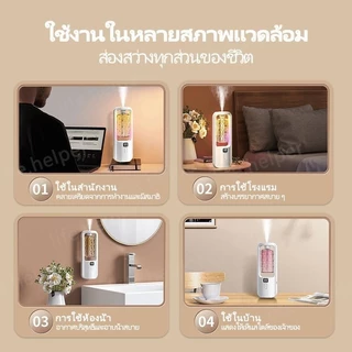 ✅เครื่องพ่นน้ำหอมอัตโนมัติในห้อง ฟอกอากาศ เครื่องฟอกอากาศอโรมา 5 โหมดสเปรย์น้ำหอม สเปรย์ระดับนาโน กระจายกลิ่นหอมยาวนาน💎