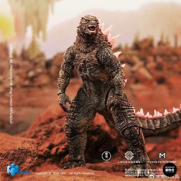 shin godzilla godzilla x kong [ก่อน] HIYA Hiyakoszilla vs. Kong 2: Rise of Empires Godzilla Evolved Ver เป็นมิตรกับแอ็คชั่น