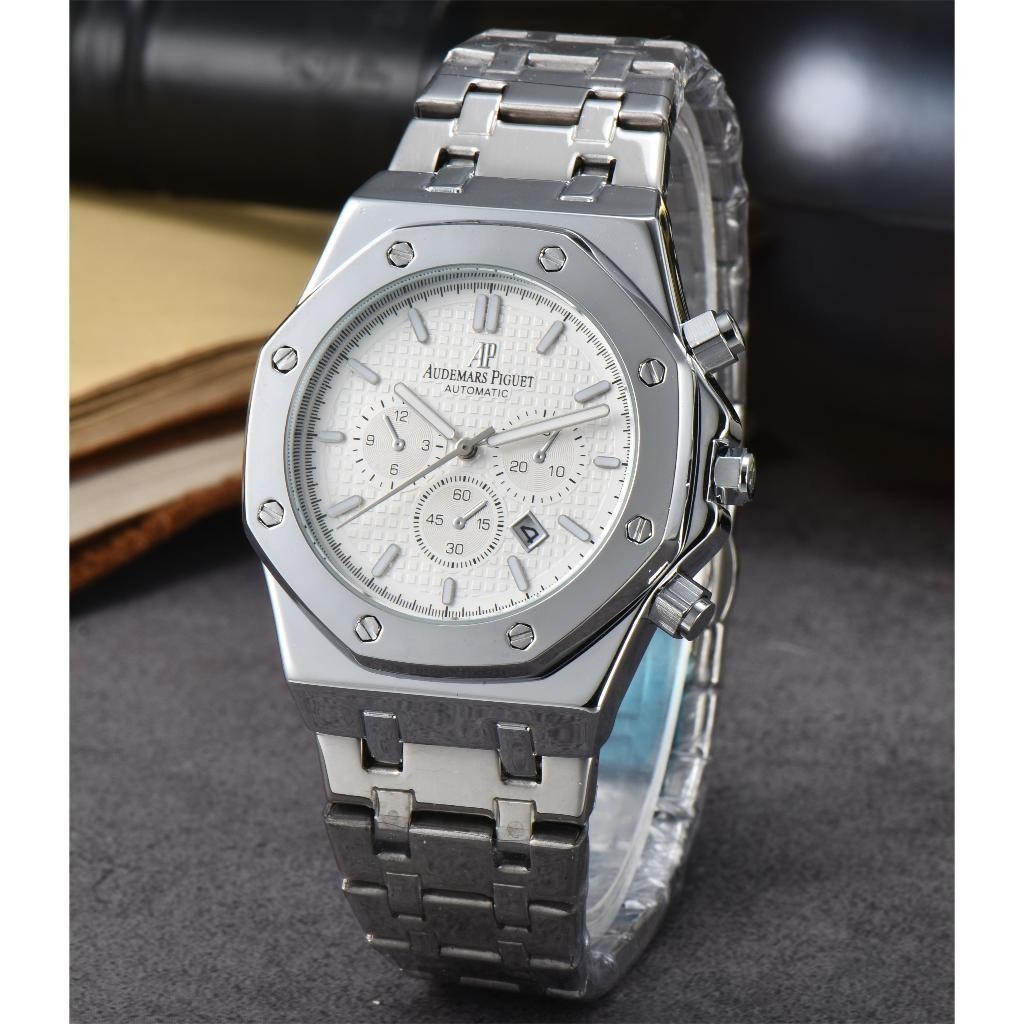 Audemars PIGUET AUDEMARS PIGUET Royal Oak Series หน้าปัดหลากสี ตัวเรือนสแตนเลส สายสแตนเลส นาฬิกาผู้ช