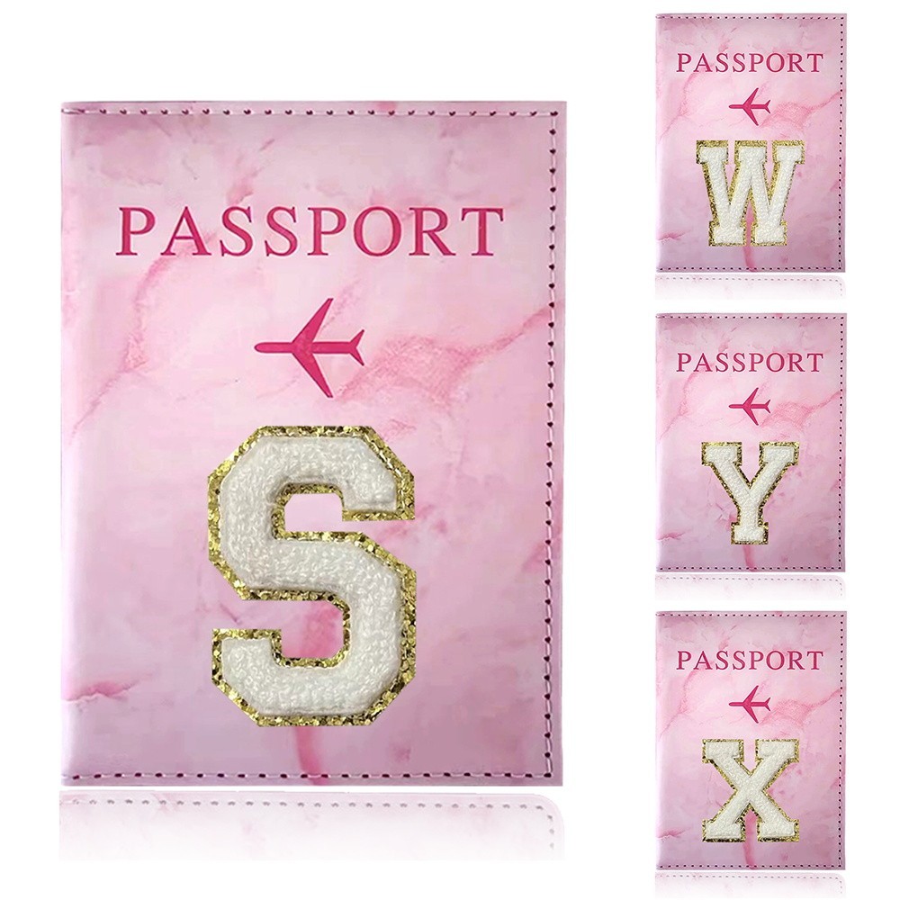 ปกหนังสือเดินทางเย็บปักถักร้อยสติกเกอร์ PU Travel ID บัตรเครดิตผู้ถือกระเป๋าสตางค์กระเป๋ากระเป๋าอุปกรณ์เสริมการเดินทาง