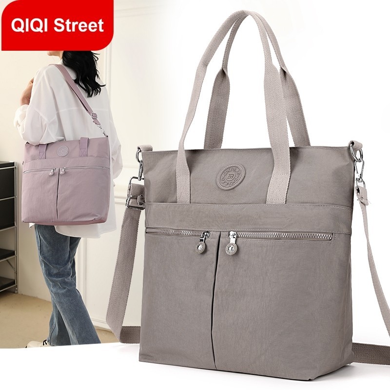 ใหม ่ แฟชั ่ นและประณีต Tote Bag ผ ้ าไนลอนความจุขนาดใหญ ่ ทนทานกระเป ๋ าแม ่