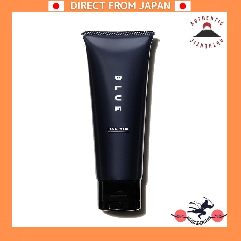 [DIRECT FROM JAPAN] BLUE Blue Face Wash 72g is a men's skincare product suitable for dry and sensitive skin. It makes a great gift and is organic, ideal for tackling pore issues and skin irritation.