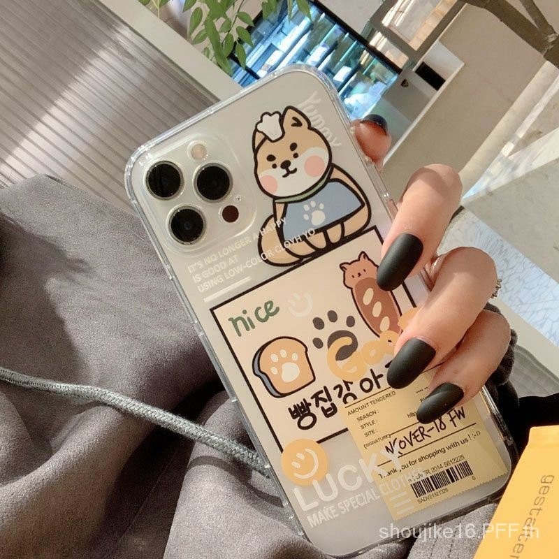 Influencer ขายร้อน iPhone12 Apple 8Plus เคสโทรศัพท์ 11Promax รวมทุกอย่าง 7 กันกระแทก XR เหมาะสําหรับ