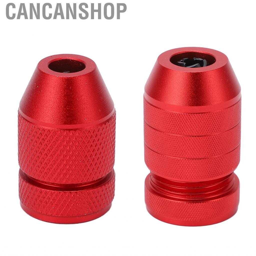 Cancanshop Countersink Drill Bit  Depth Stop Collar Woodworking Drilling Red