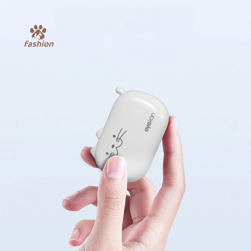 [แฟชั่น] มินิแบบพกพาแมวน่ารักคอนแทคเลนส์กรณีผู้หญิง อิน น่ารักเลนส์คอนเทนเนอร์ชุดเดินทางของขวัญสําหรับสาว {ไทย}