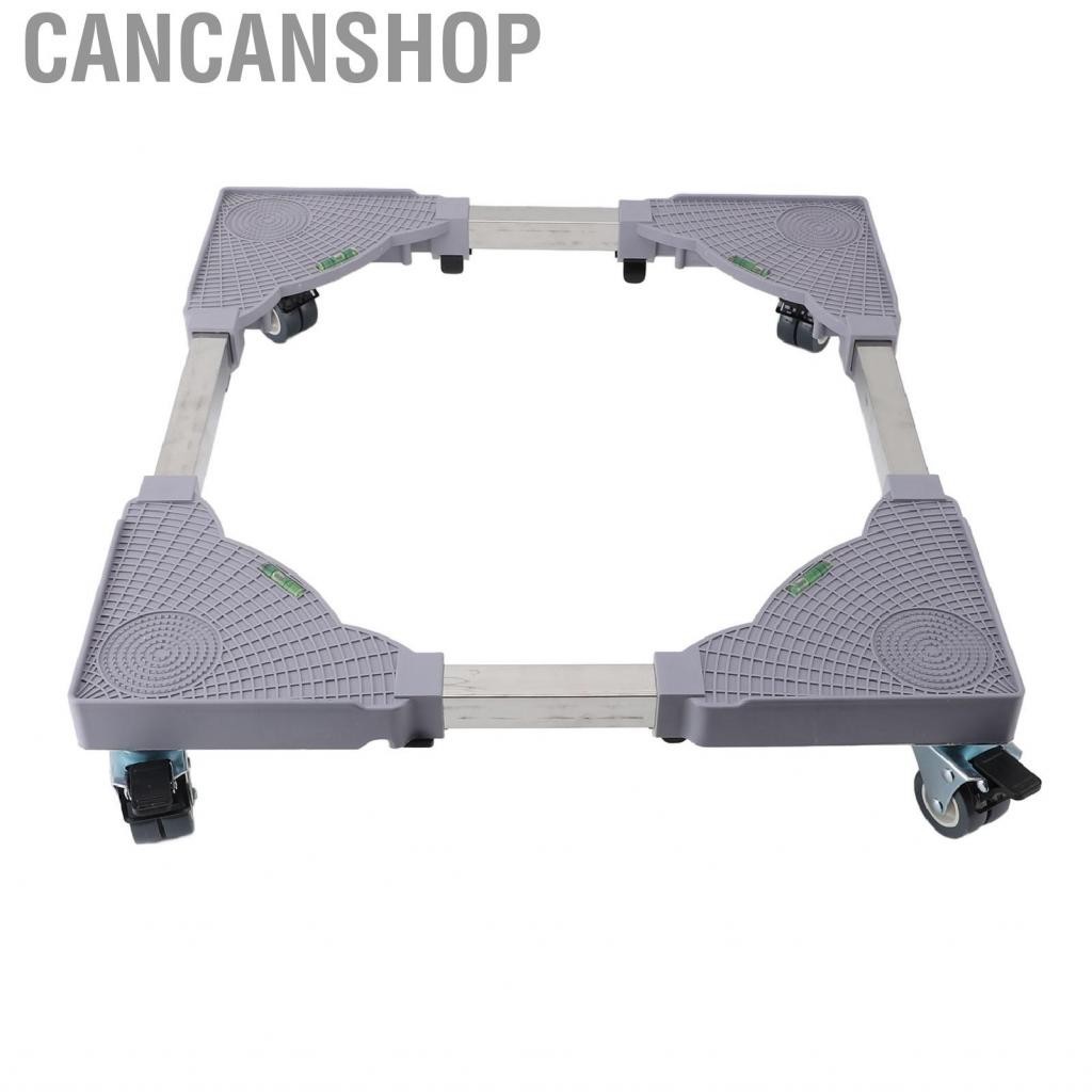 Cancanshop Washing Machine Base Stand  Multipurpose Universal Wheel Refrigerator Adjustable for Washer Dryer