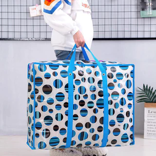 กระเป๋าใส่ของอเนกประสงค์ PVC ขนาด 80x60x26 cm. คละสี คละลาย พร้อมส่งจากรังสิตปทุม...