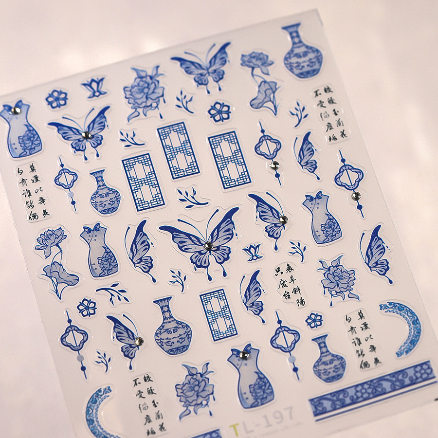 [Meow.Sensei] Iron New Craft สติกเกอร์แต่งเล็บสามมิติ ins สติ๊กเกอร์ติดเล็บกาวโบว์ประณีต Point Diamond Series TL-197 ราคา ถูกที่สุด ดีลบีเคเค แกลเลอรีภาพที่ 6