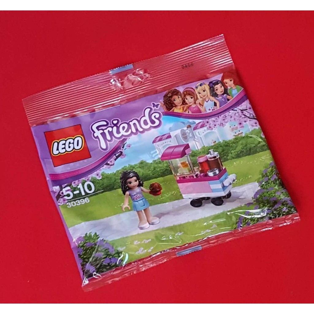 Lego Friends Polybag Set 30396 ขาตั้งคัพเค้กของ Emma ใหม่ปิดผนึก