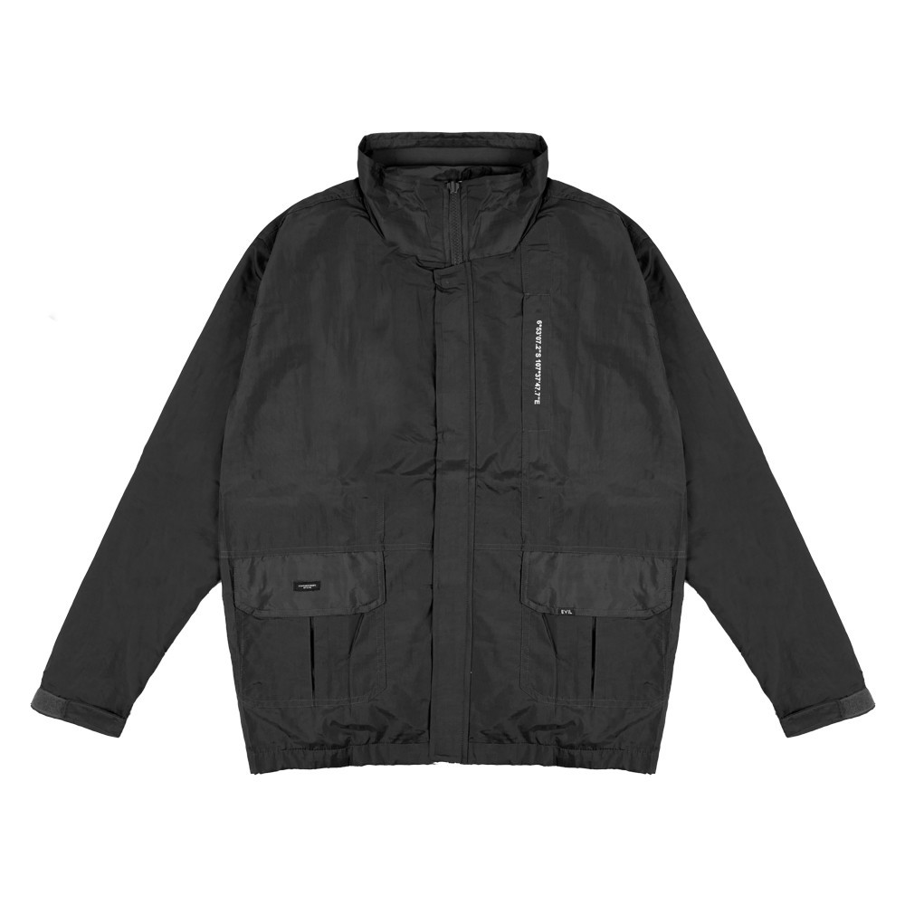 เสื้อแจ็คเก็ต EVIL - MILLOW C24 สีดํา