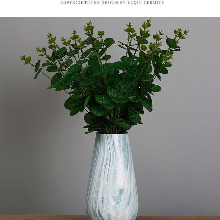 เซรามิค Hydroponic แจกันดอกไม ้ ตกแต ่ งบ ้ านห ้ องนั ่ งเล ่ นตกแต ่ ง ราคา ถูกที่สุด ดีลบีเคเค แกลเลอรีภาพที่ 8