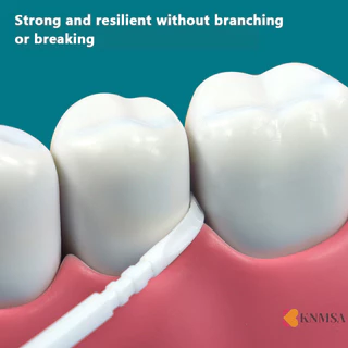 KNMSA] 300pcs พลาสติก Double-Interdental แปรงไหมขัด Stick ปากสุขอนามัยไม้จิ้มฟันพลาสติกแปรงสีฟันแปรงทําความสะอาดฟัน Ssnnavant nam