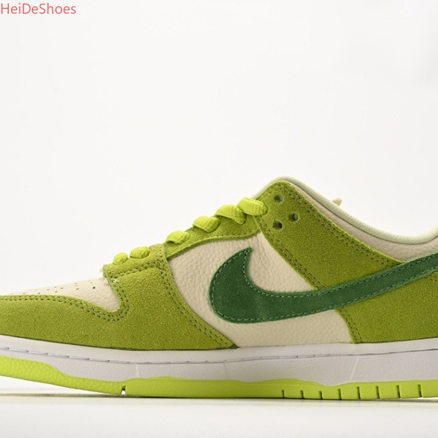 Nike SB Zoom Dunk Low Green Apple Low-Top รองเท ้ าผ ้ าใบลําลองสไตล ์ อินเทรนด ์