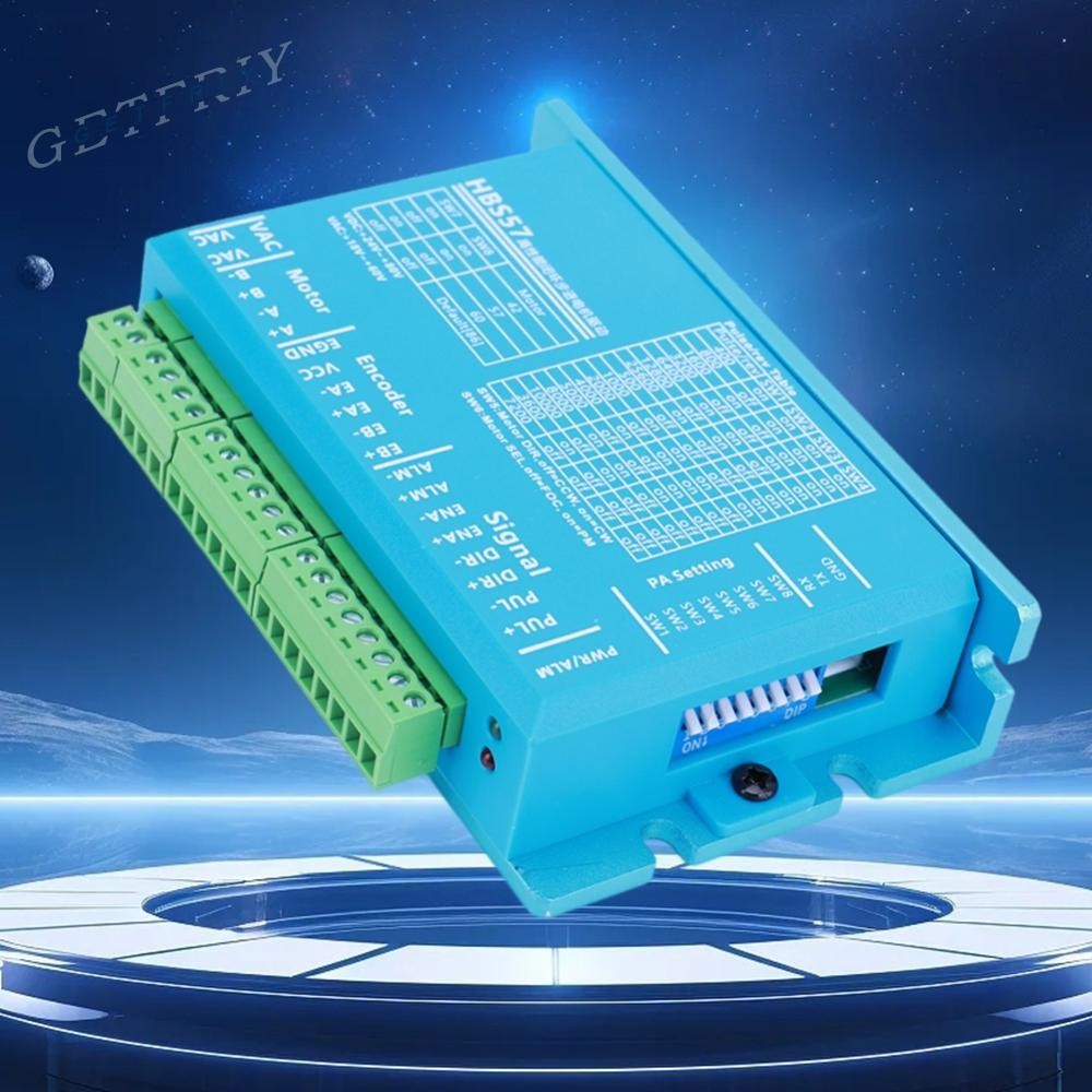 Hbs57 Stepper Motor Driver Controller AC20-80V/DC24-70V Step Motor Driver Encoder 1000 เส้น 2-Phase 