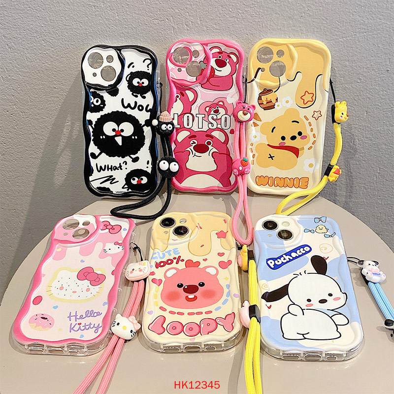 เคส Realme 5 Realme 5i Realme C3 C3I Realme 6i การ ์ ตูนซิลิโคนอ ่ อนนุ ่ มเคสโทรศัพท ์ TYPQG