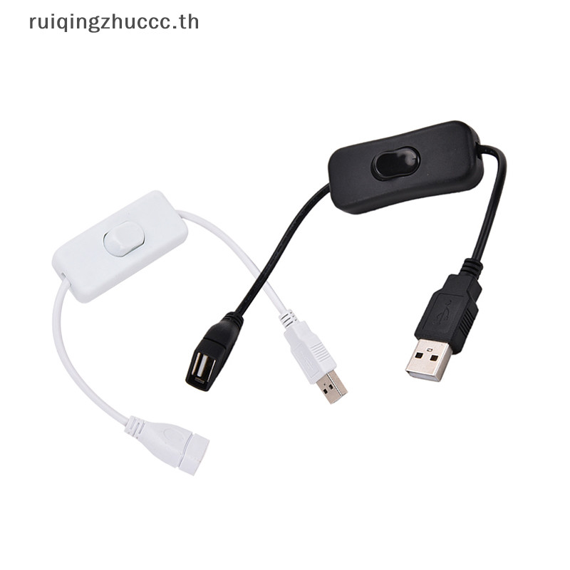 [ruiqingzhucccc ] สาย USB พร ้ อมสวิตช ์ ควบคุมพลังงานสําหรับ Raspberry Pi Arduino USB เปิดปิดสลับ [TH ]