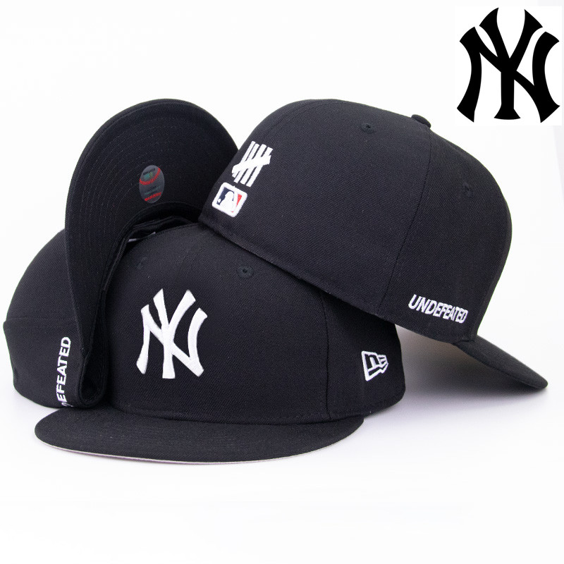 New Era New York Yankees Baseball Cap Flat Brim Fully Enclosed Hat Hip Hop Hat