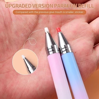ใหม่ 6 ชิ้น/เซ็ตReusable Rhinestone Picker Dottingปากกาขี้ผึ้งดินสอสําหรับRhinestones Wax DottingปากกาเพชรPickerเล็บDottedเครื่องมือเล็บอุปกรณ์เสริม
