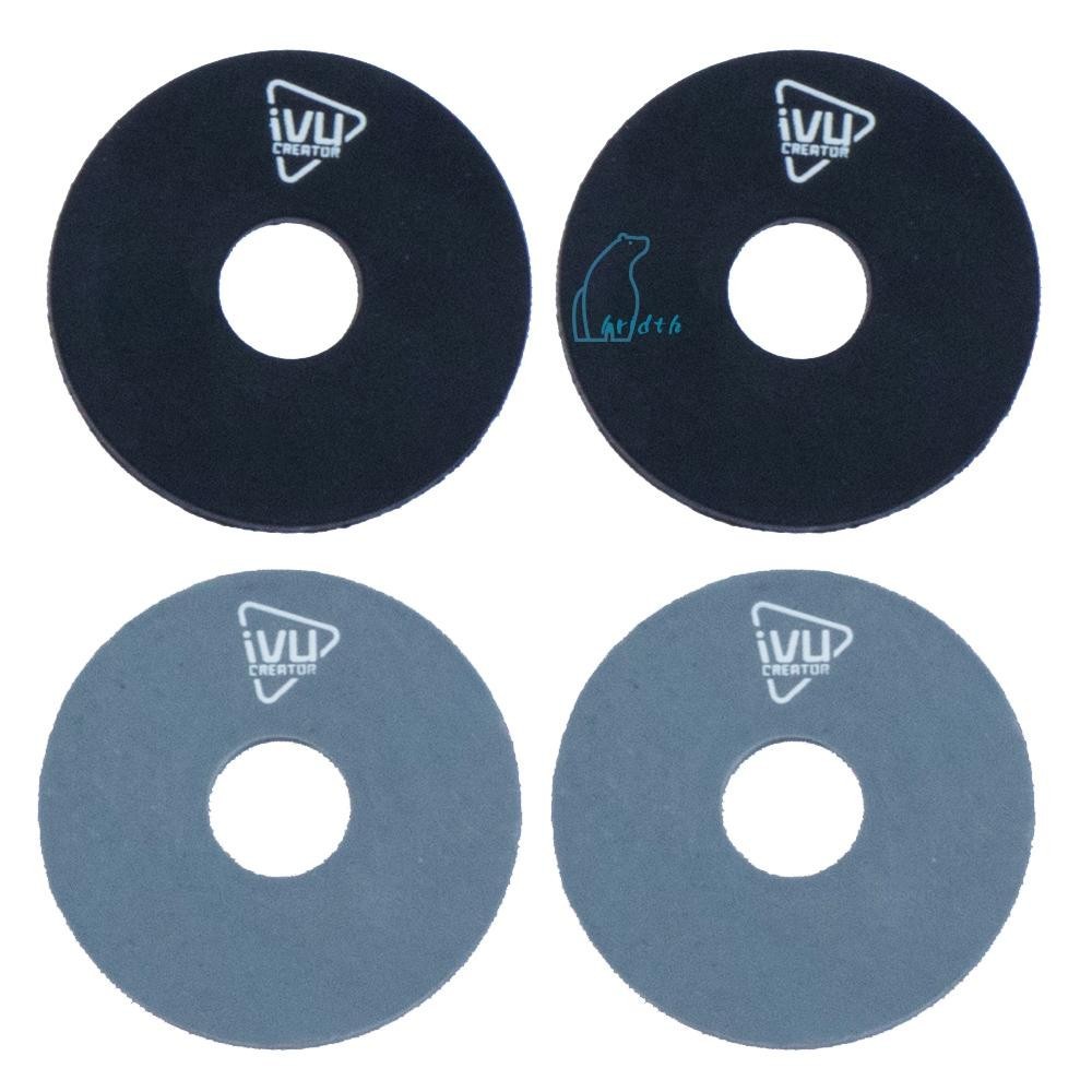 [hrid] Ivu Creator SB Guitar Strap Blocks Locks Rubber Washer Guitar Accessories 4 ชิ้น