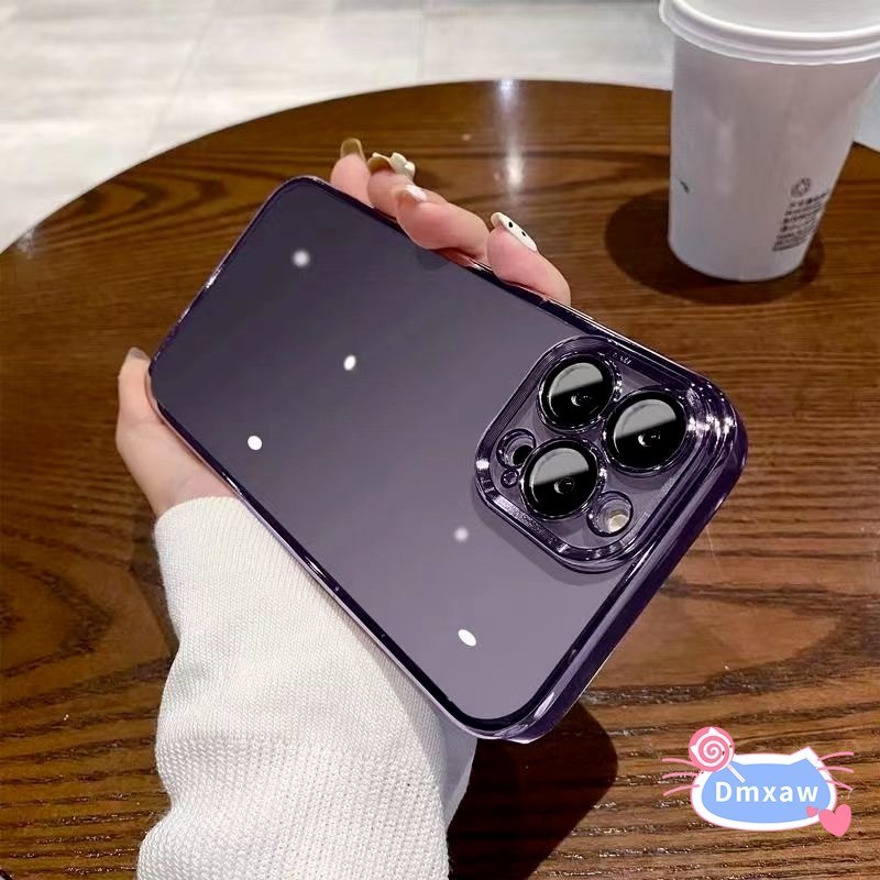 สําหรับvivo V30 V29 V27 V25 Pro V27E V25E V23E V21 V21E V20 Pro SE X80 V30 Lite Clearเคสโทรศัพท์โปร่งใสElectroplated Ultra Thin Soft Cover