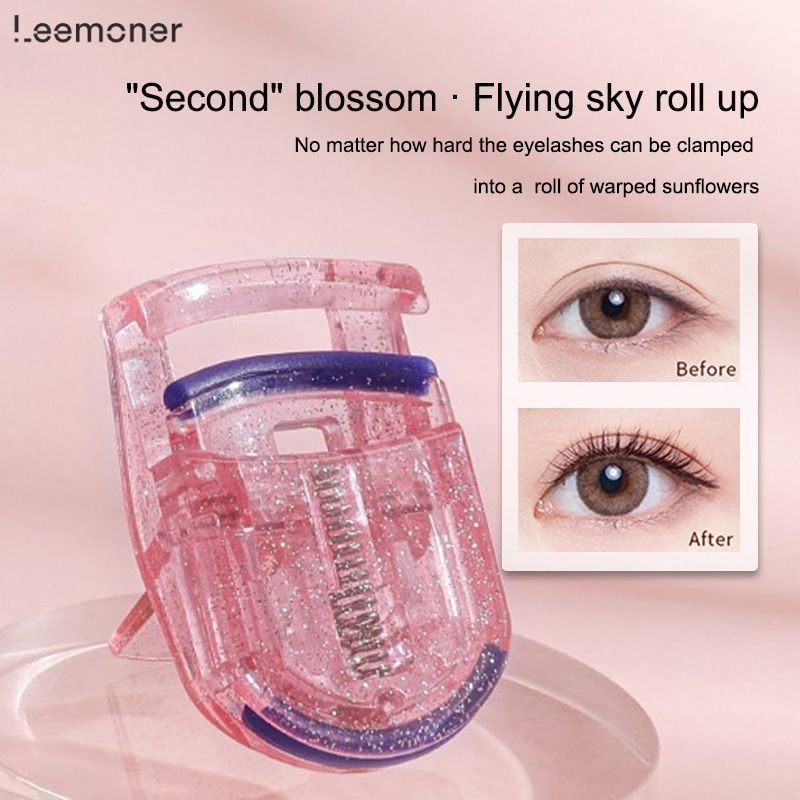 【Lemon】เครื่องดัดขนตา แบบพกพา แฟลชพาวเดอร์ที่ดัดขนตา บางส่วน ที่ดัดขนตา เครื่องมือแต่งหน้า-LN