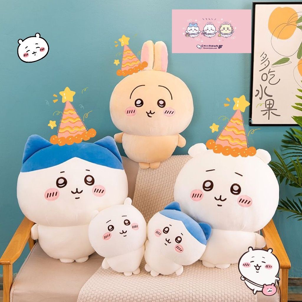 Usagi ตุ๊กตาตุ๊กตาของเล่นตุ๊กตา Chiikawa ตุ๊กตา Chiikawa ของขวัญวันเกิดน่ารักสำหรับสาวๆน่ารักสุดๆ
