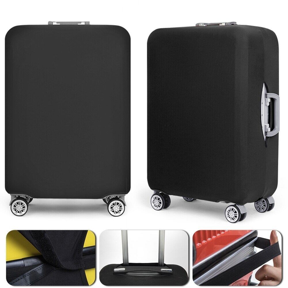 พร้อมส่ง ผ้าคลุมกระเป๋าเดินทางผ้ายืดหนาอย่างดี 18/24/26/28/32 นิ้ว  ครบไซส์ ผ้าหนาอย่างดี Luggage Cover holiday ซีรีส์