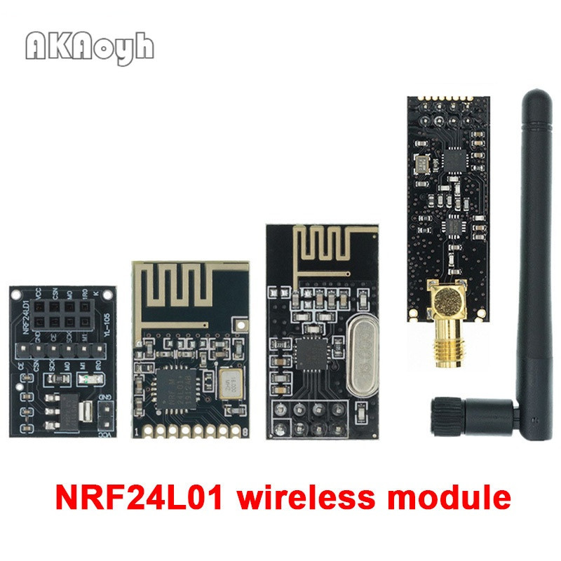 Nrf24l01 + 2.4G โมดูลส่งข้อมูลไร้สาย 2.4GHz NRF24L01 รุ่นอัพเกรด NRF24L01 + PA + LNA 1000 เมตร GT24 