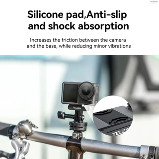 Telesin OA-TPM-T04 Magnetic Quick Release Mount สําหรับกล้องแอ็คชั่นกล้องโลหะพร้อมอะแดปเตอร์กล้องกีฬาเข้ากันได้กับAction 4/3