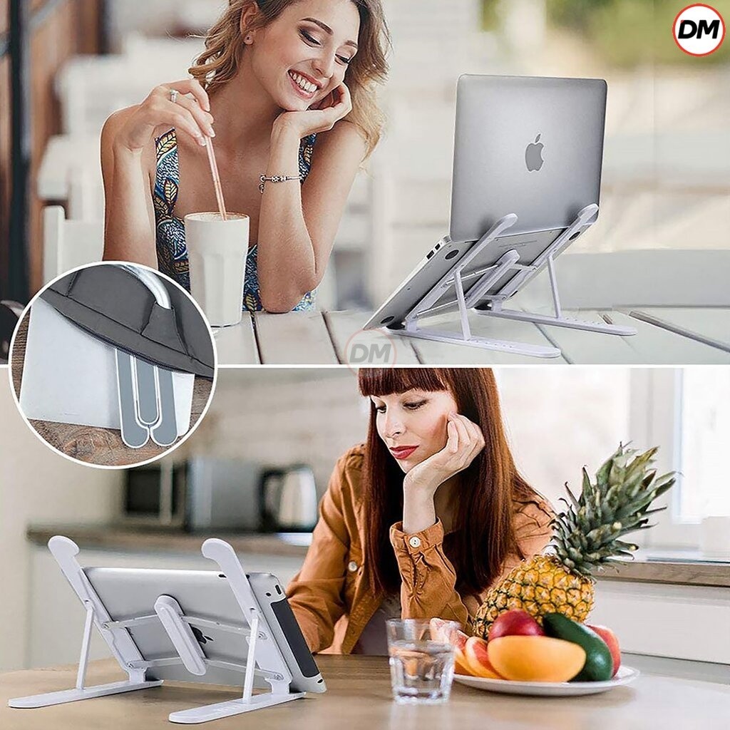🚀ส่งเร็ว🚀 OKER C-12 PINK CREATIVE LAPTOP STAND COOLING PAD ขาตั้งแล็ปท็อปแบบพกพา รับประกัน 1ปี