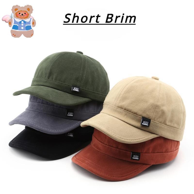 [CRD]หมวกเบสบอลปีกสั้นวินเทจสําหรับผู้ชายและผู้หญิง, หมวกคอตตอนซอฟต์พ่อ, สไตล์รถบรรทุกปรับได้, หมวกร